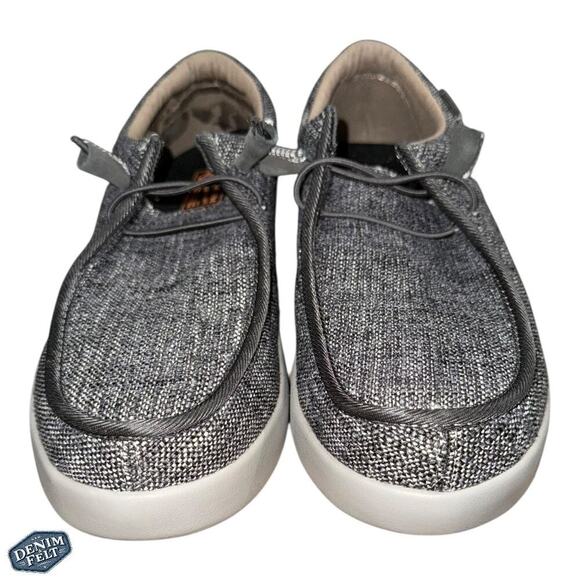 VOLCOM Men\'s Grey Chill MaxTRAX® Composite Toe Slip-On Oxford Work Shoes | NEW! main image 4